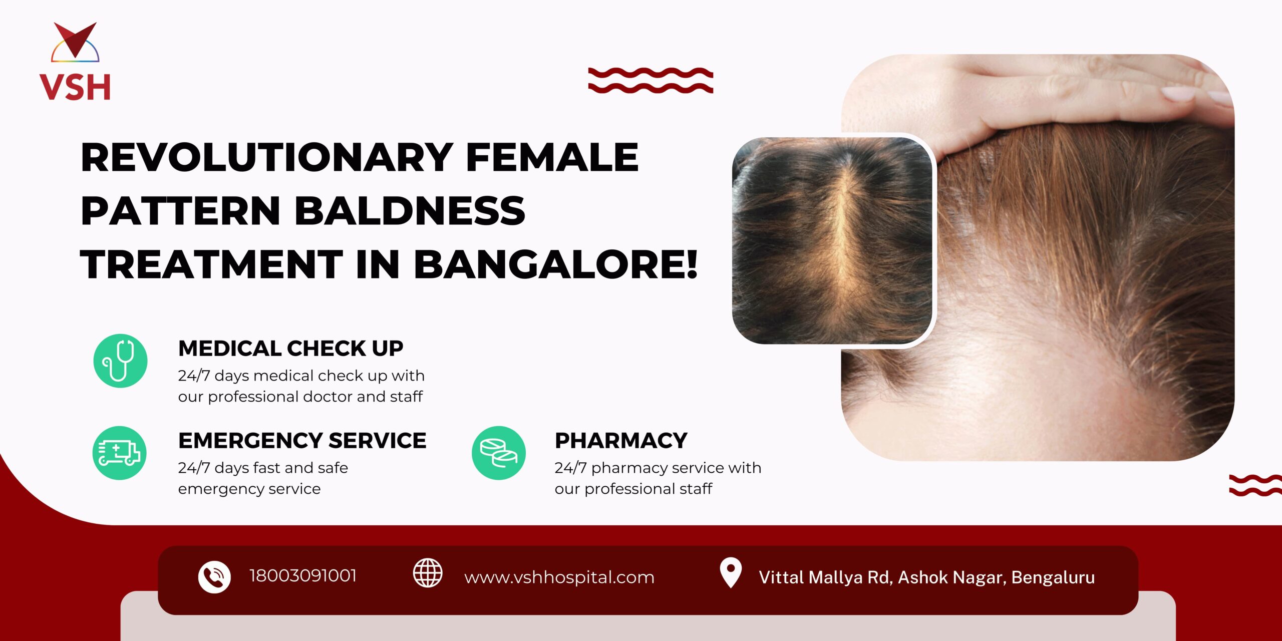 Best Female Pattern Baldness Treatment in Bangalore