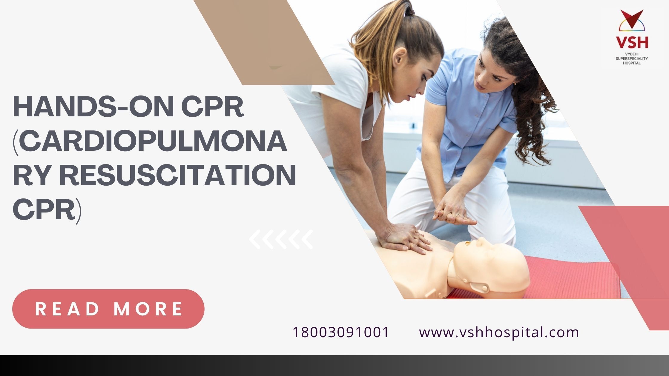 Hands-On CPR │A Must Know Technique │VSH Hospital
